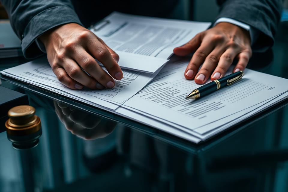 Professional handling compliance documentation